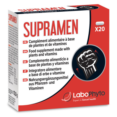 Supramen (20 gélules) - Stimulants naturels