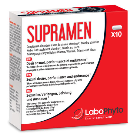 Supramen (10 gélules) - Stimulants naturels