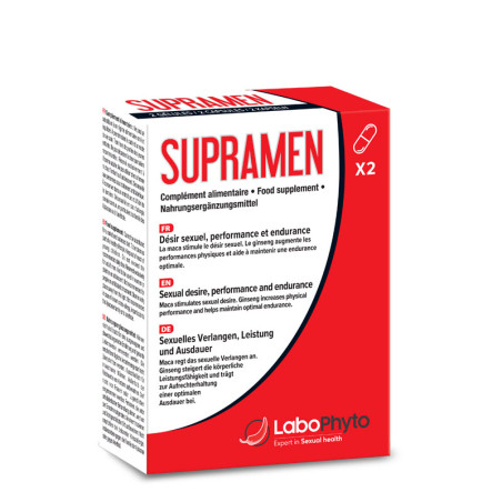 Supramen (2 gélules) - Stimulants naturels