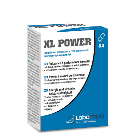 XL Power (4 capsules) - Natural stimulants