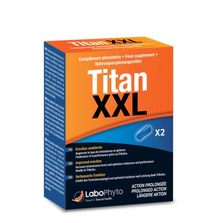 Titan XXL (2 comprimés) - Stimulants naturels