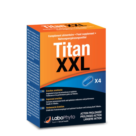 Titan XXL (4 comprimés) - Stimulants naturels