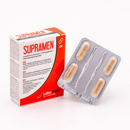 SupraMen (4 capsules) - Natural stimulants