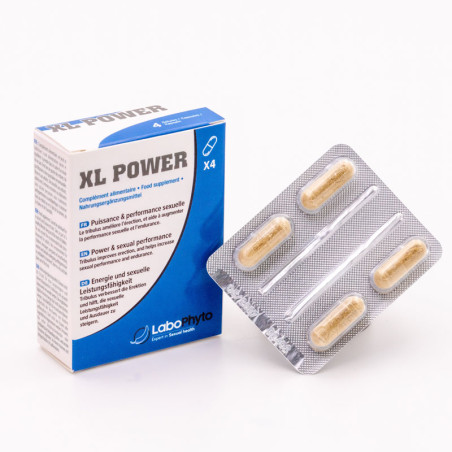 XL Power (4 capsules) - Natural stimulants